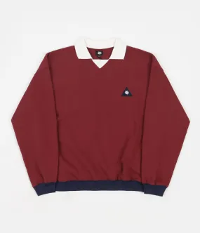 Magenta Swing Crewneck Sweatshirt - Burgundy