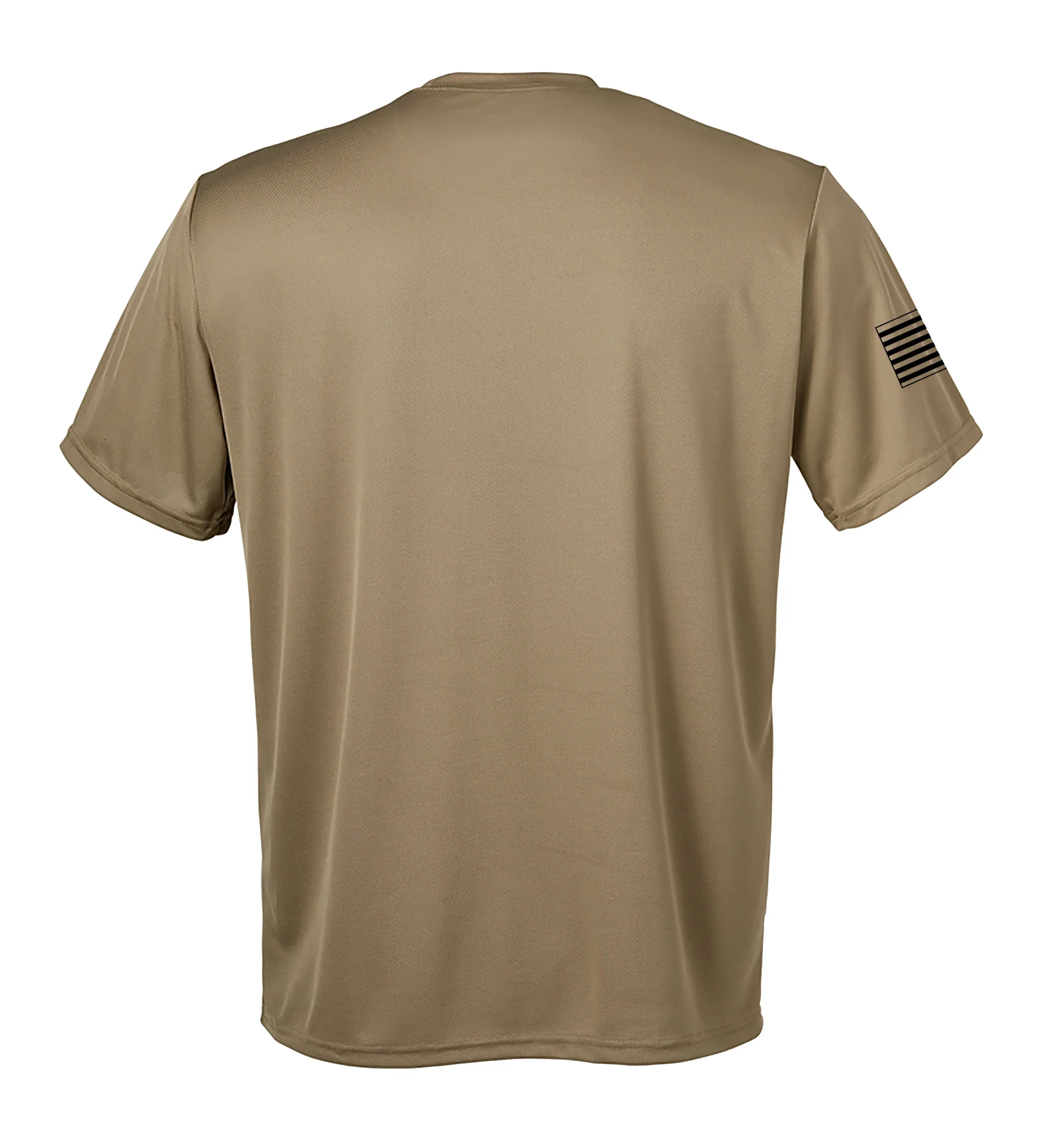 4 ID Performance Coyote Tan Closed Mesh Unisex Shirt. This shirt is NOT approved for PT