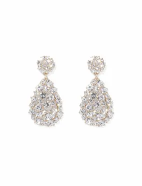 Abina Diamante Statement Drop Earrings