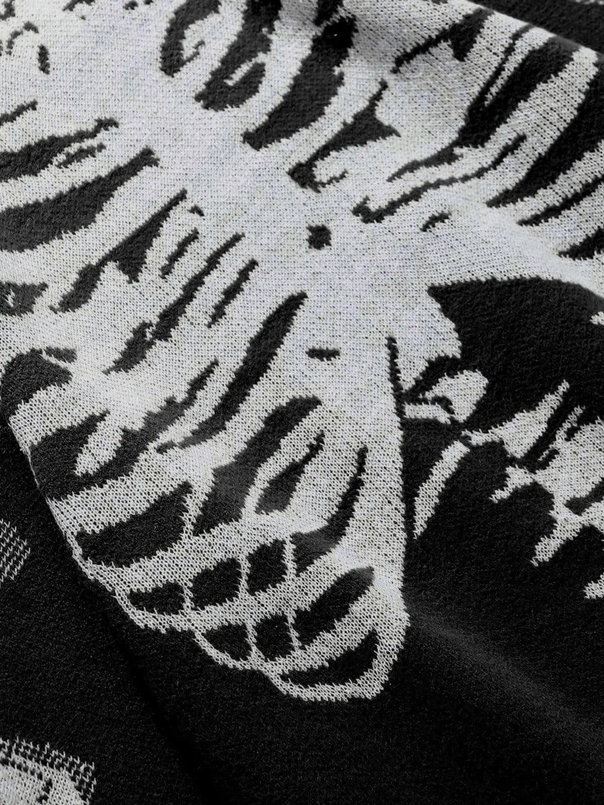 Aelfric Eden Skeleton Pattern Knit Sweater