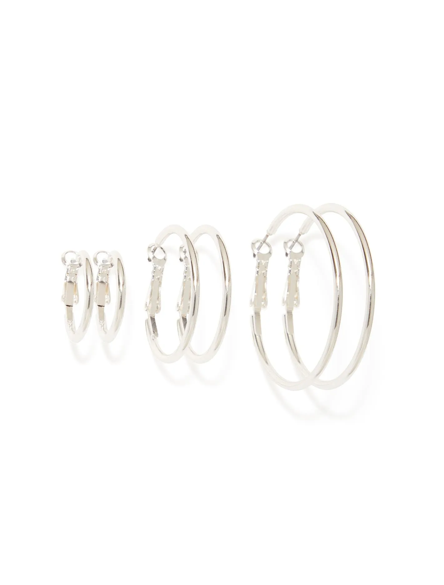 Aida 3 Pack Hoop Earrings