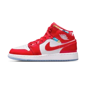 Air Jordan 1 Mid SE GS 'Barcelona Sweater'