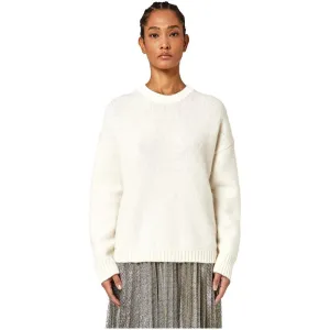 Alpha Studio White Wool Riciclata Sweater