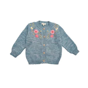 Amelia Sweater - Dusty Blue