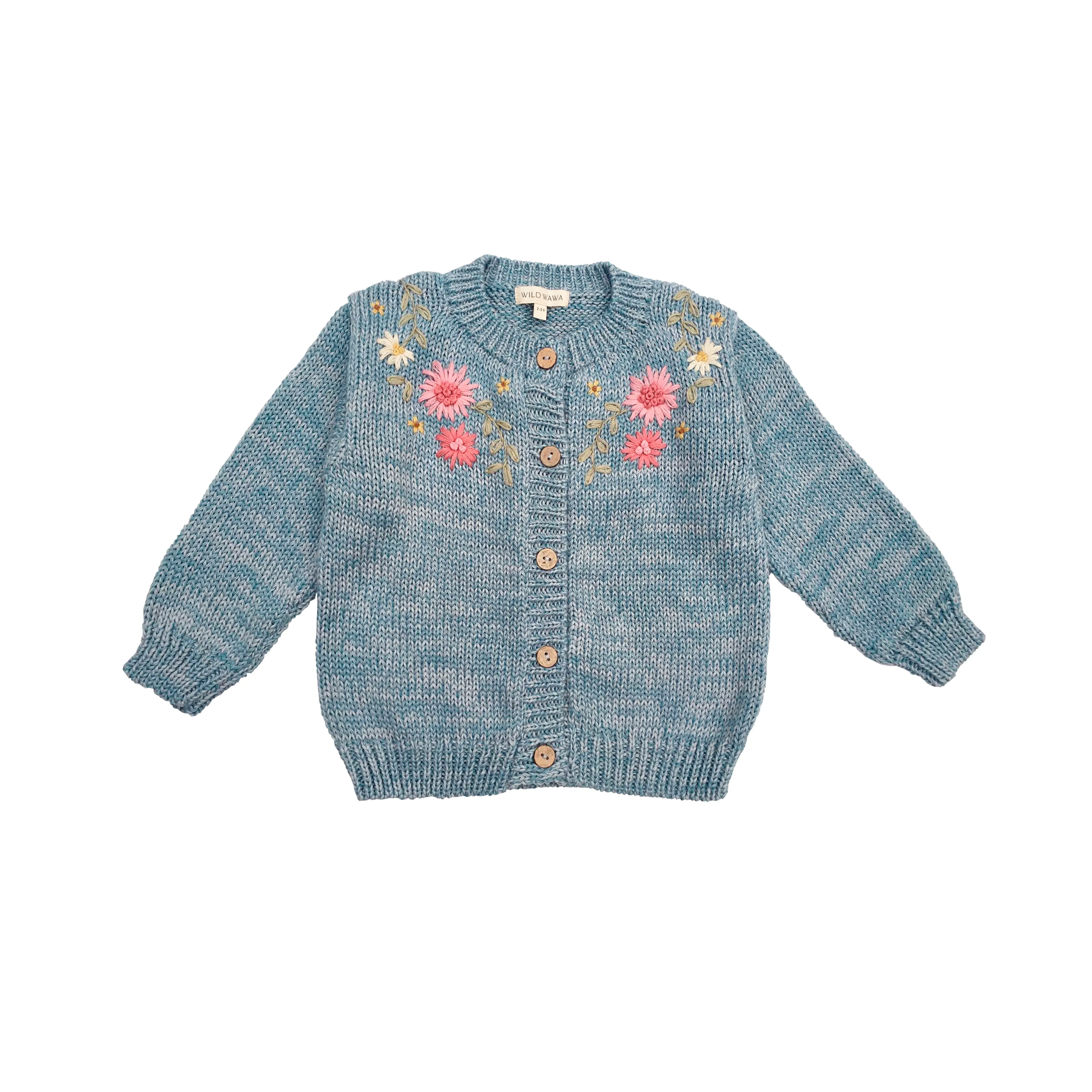 Amelia Sweater - Dusty Blue