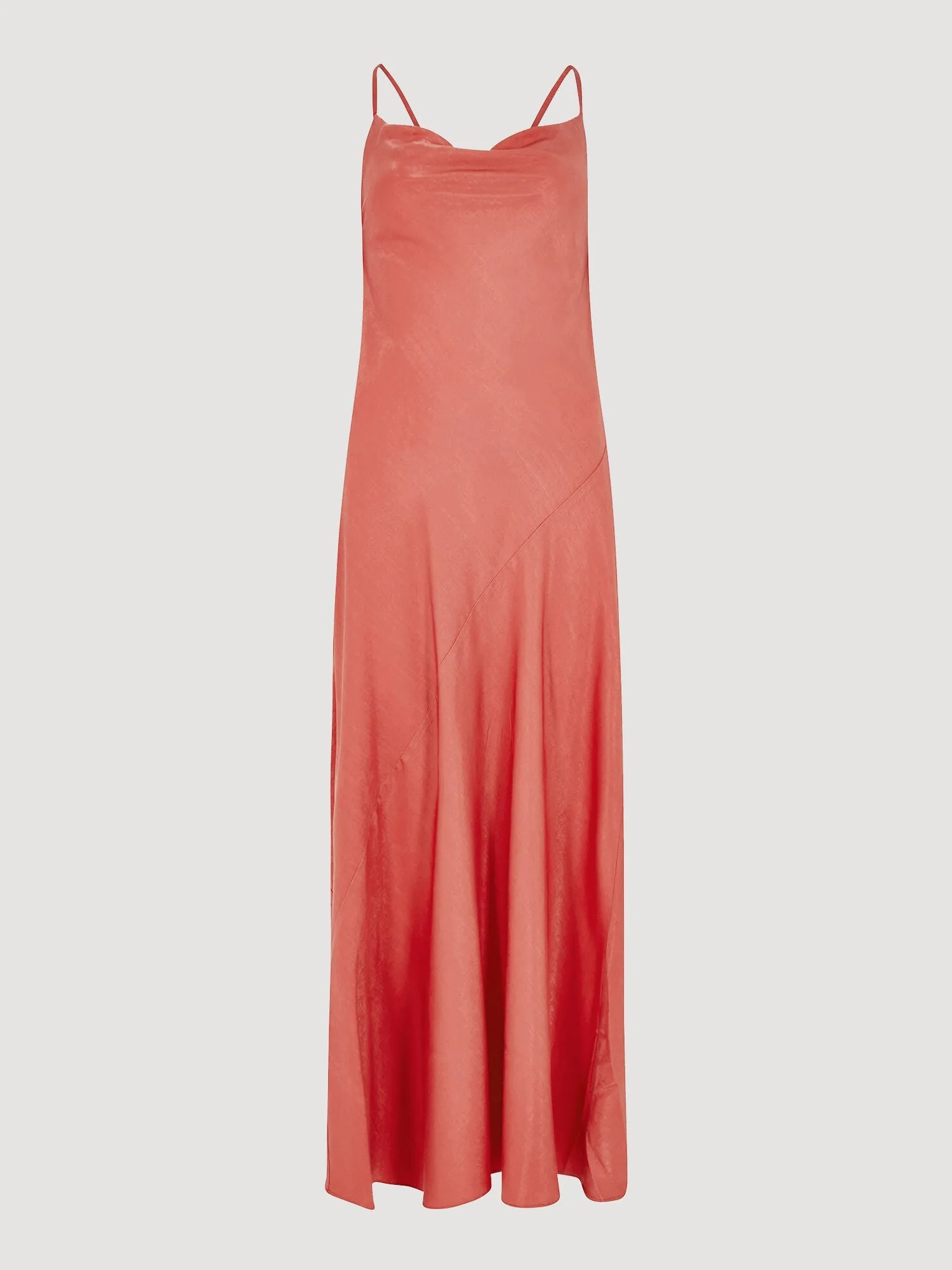 APRICOT - Backless Satin Slub Maxi Dress - 831247 - FINAL SALE