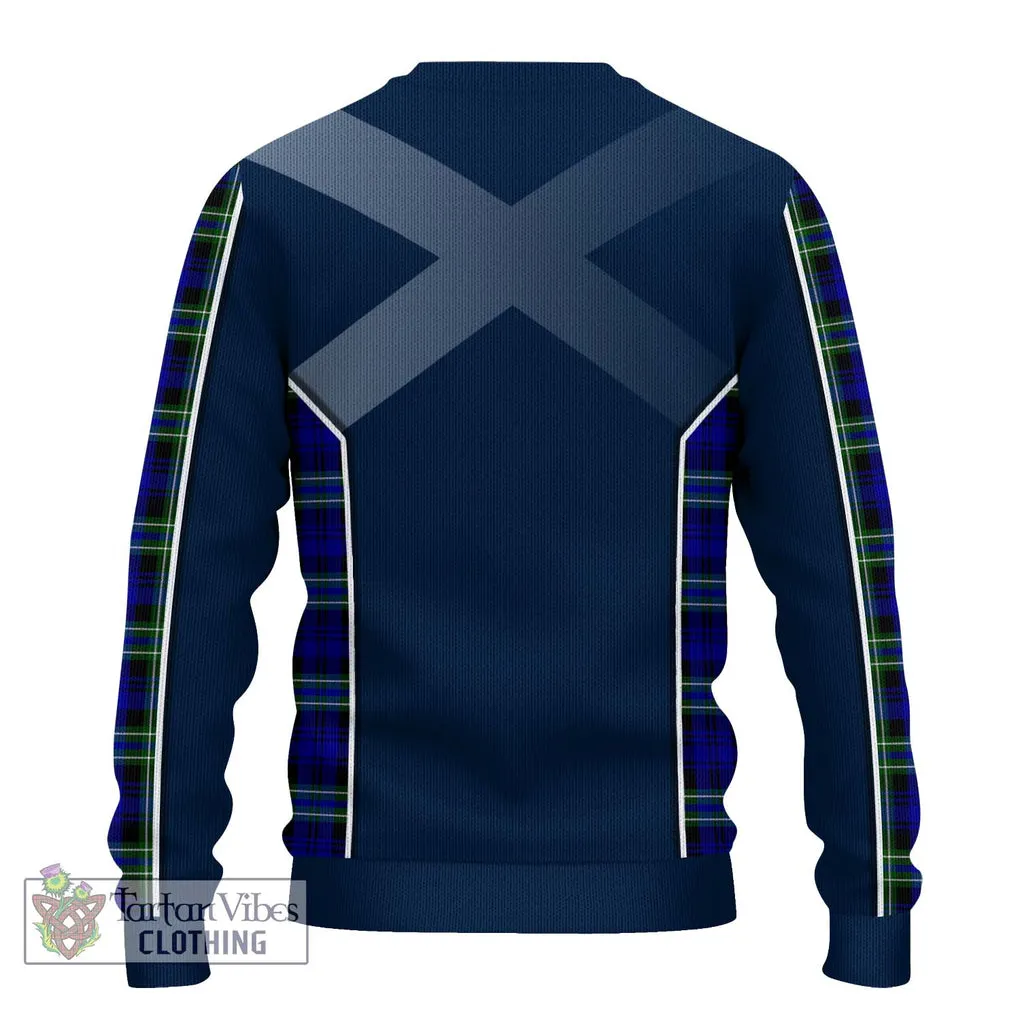 Arbuthnot Modern Tartan Ugly Sweater with Family Crest and Lion Rampant Vibes Sport Style