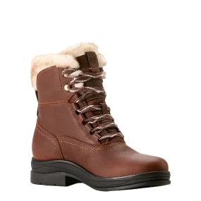 Ariat Ladies Harper Dark Brown Sherpa Waterproof Boot 10053839