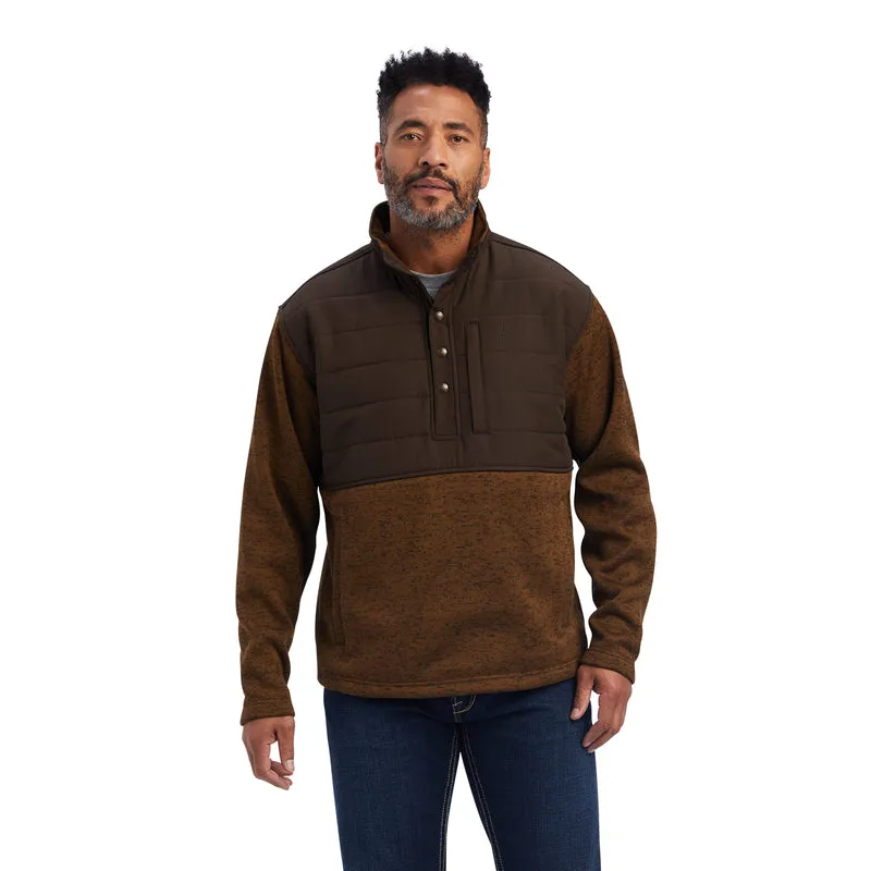 'Ariat' Men's Caldwell Snap Sweater - Brindlewood