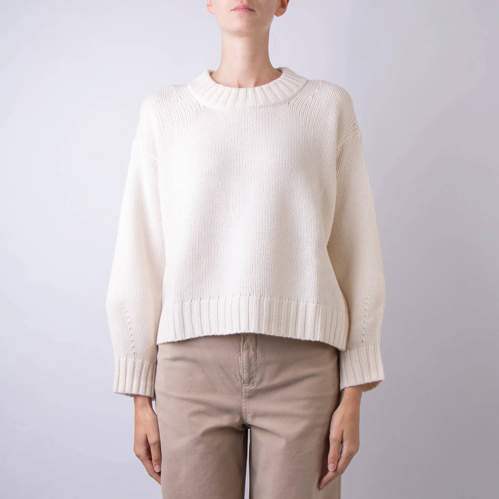 BE YOU SWEATER CD1177F4 755 IVORY