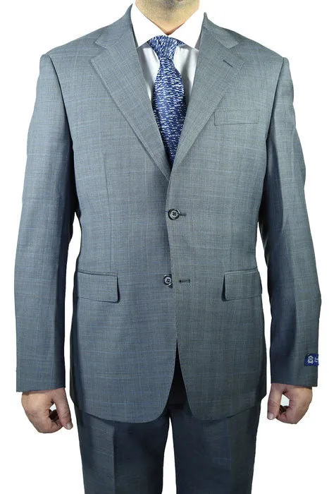 Berragamo Plaid Grey Suit