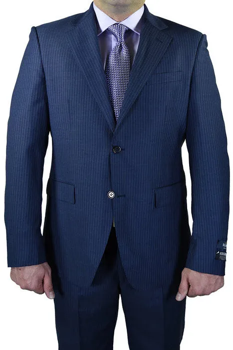 Berragamo "Modern" Navy Pinstripe Suit