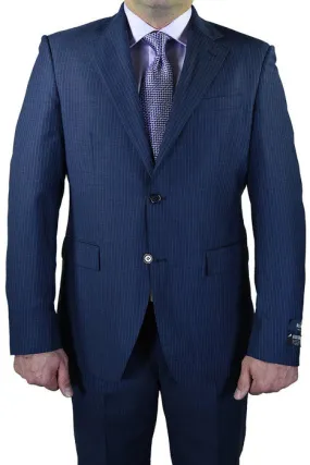 Berragamo "Modern" Navy Pinstripe Suit