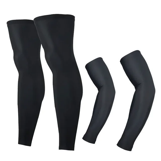 Breathable UV Protection Bicycle Arm Warmers   Leg warmers