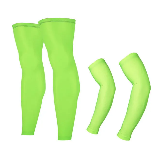 Breathable UV Protection Bicycle Arm Warmers   Leg warmers