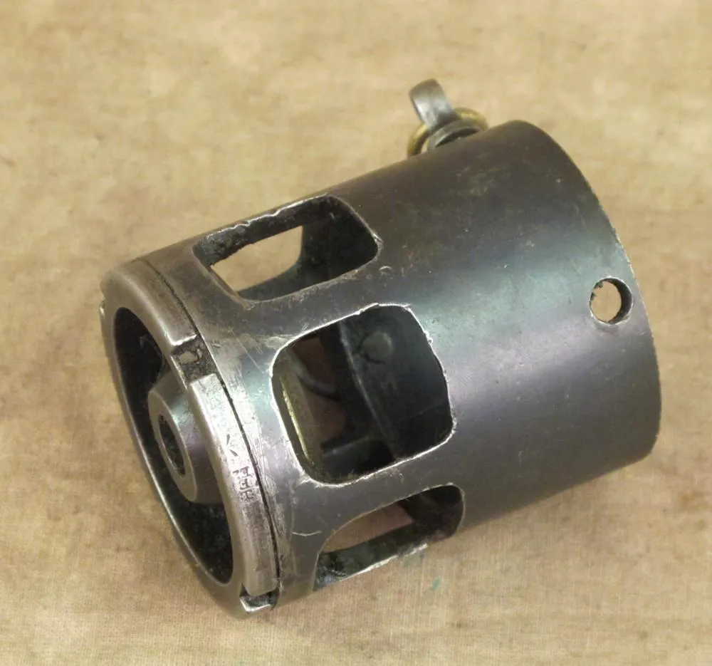 British Vickers MMG Muzzle Attachment Assembly: Early Flat Nosed Model