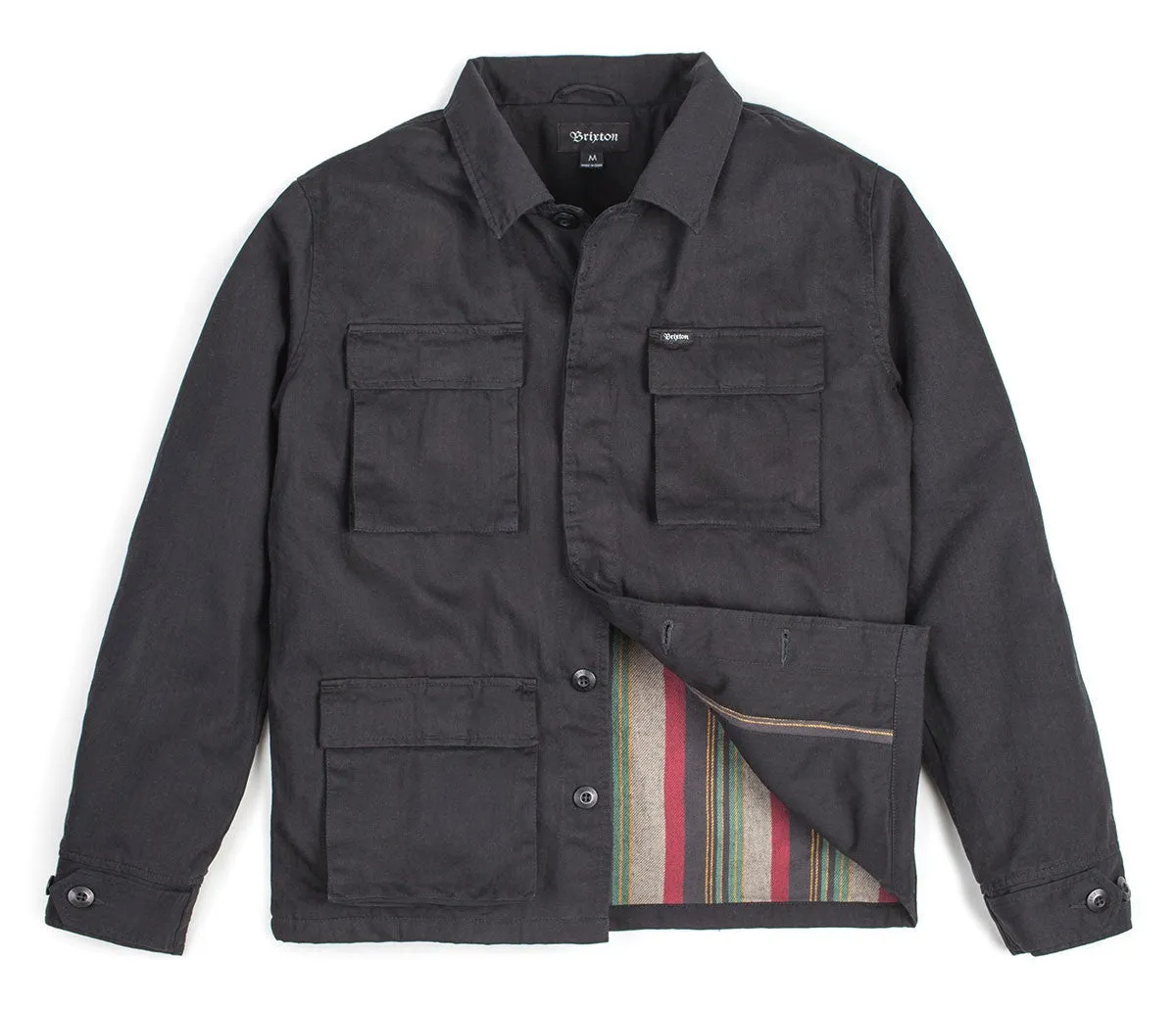 Brixton - Seeker II Men's Jacket, Washed Black