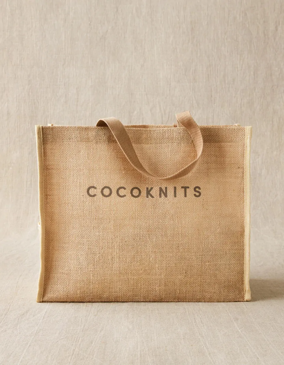 Cabas en jute par CocoKnits