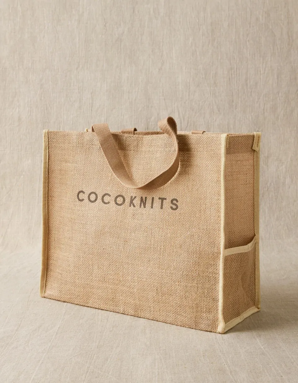 Cabas en jute par CocoKnits