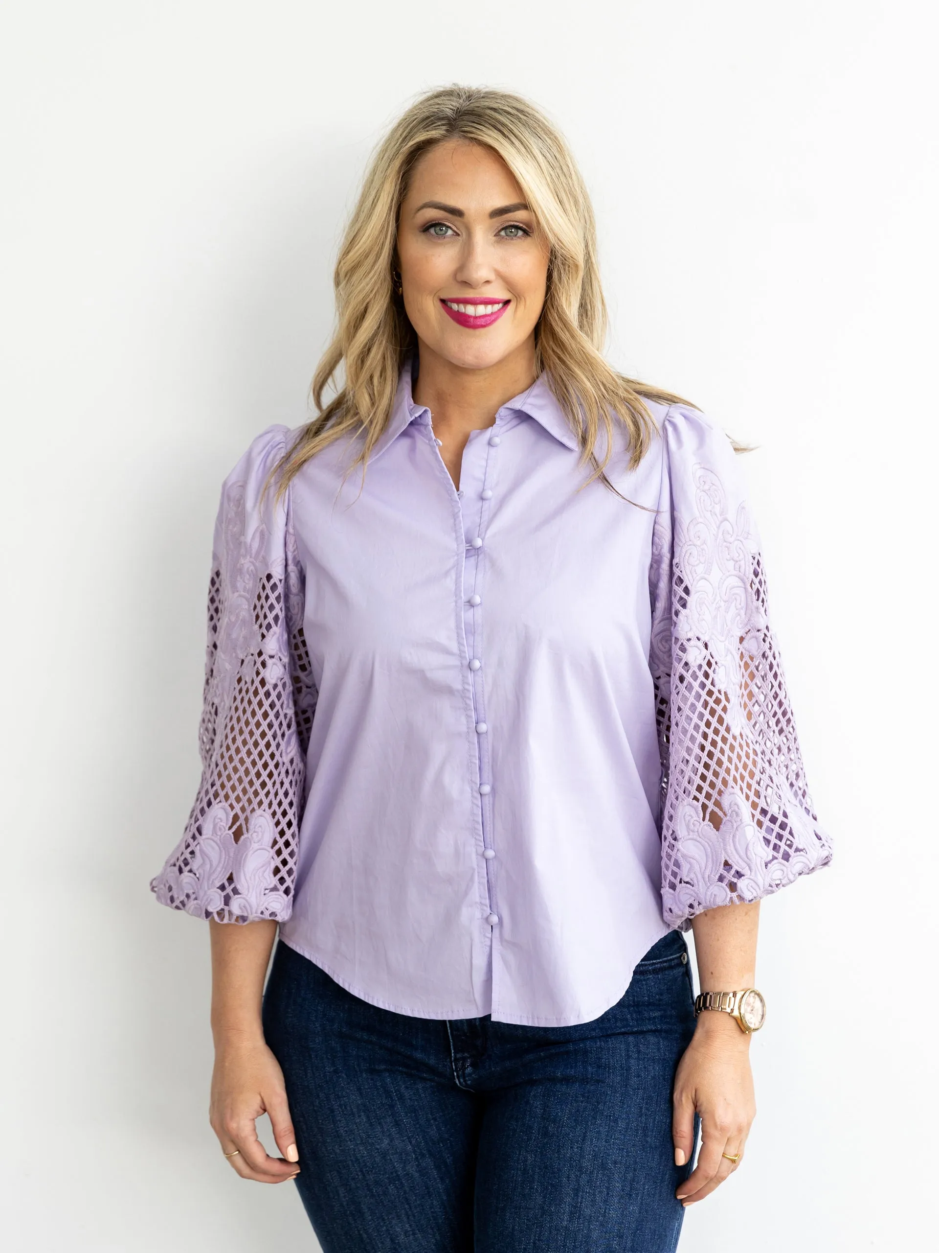 Charlotte Shirt - Lilac