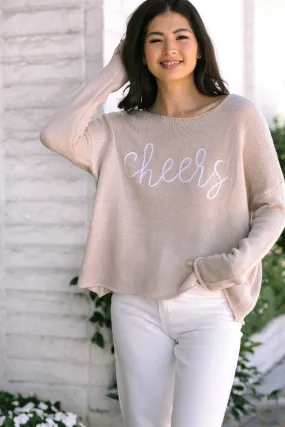 Christy Cheers Knit Sweater