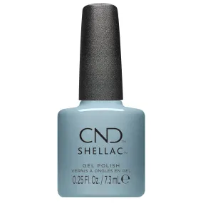 CND - Shellac Teal Textile (0.25 oz)