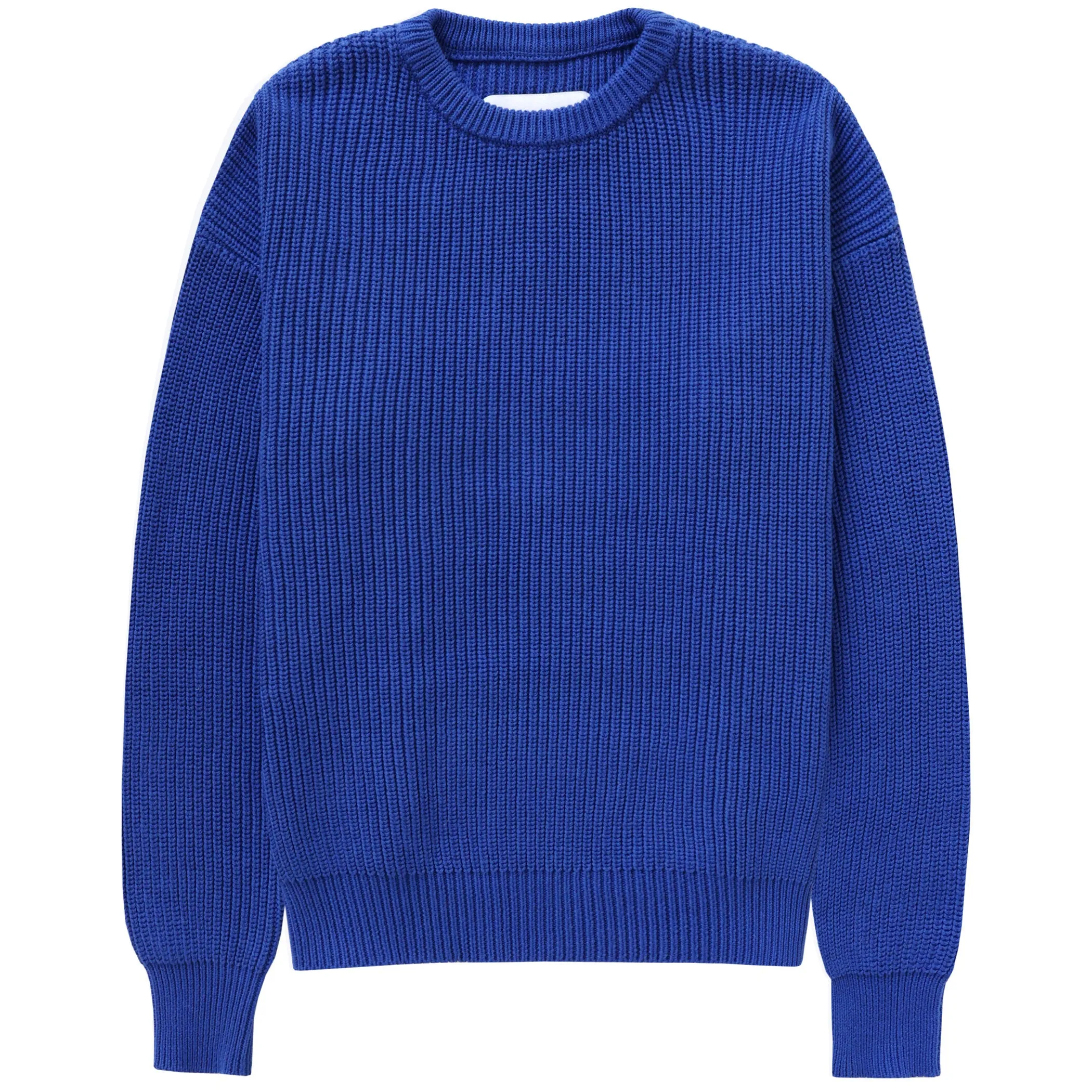 Cotton Knit Sweater Royal - Unisex