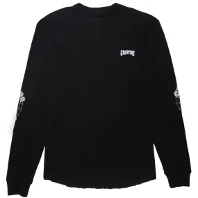 Creature Web Long Sleeve Thermal Shirt - Black