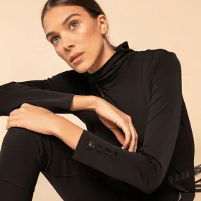 Dada Sport Consul Funnel Neck Base Layer - Black