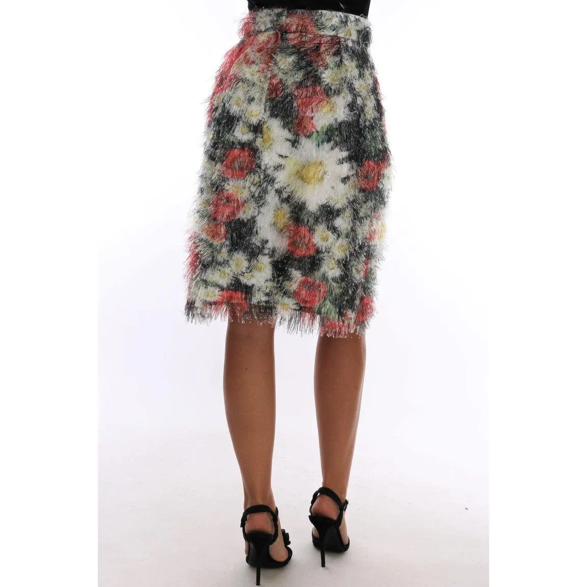 Dolce & Gabbana Floral Elegance Knee-Length Skirt