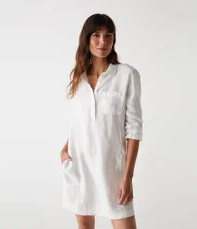 Eleanor Linen Shirt Dress