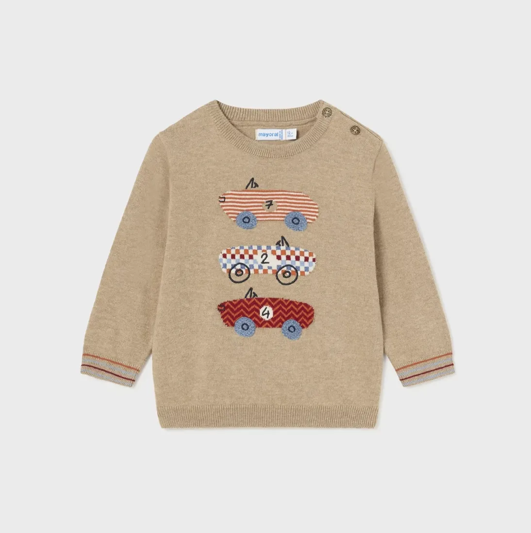 Embroidered Car Sweater