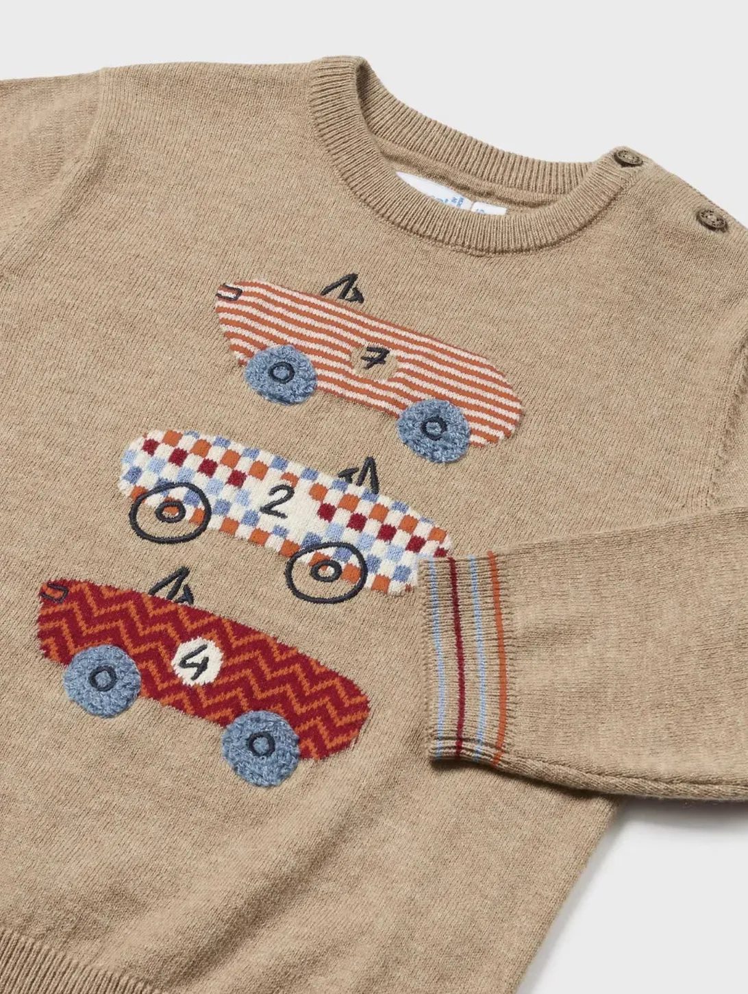 Embroidered Car Sweater