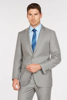 Enzo Solid Light Grey Suit