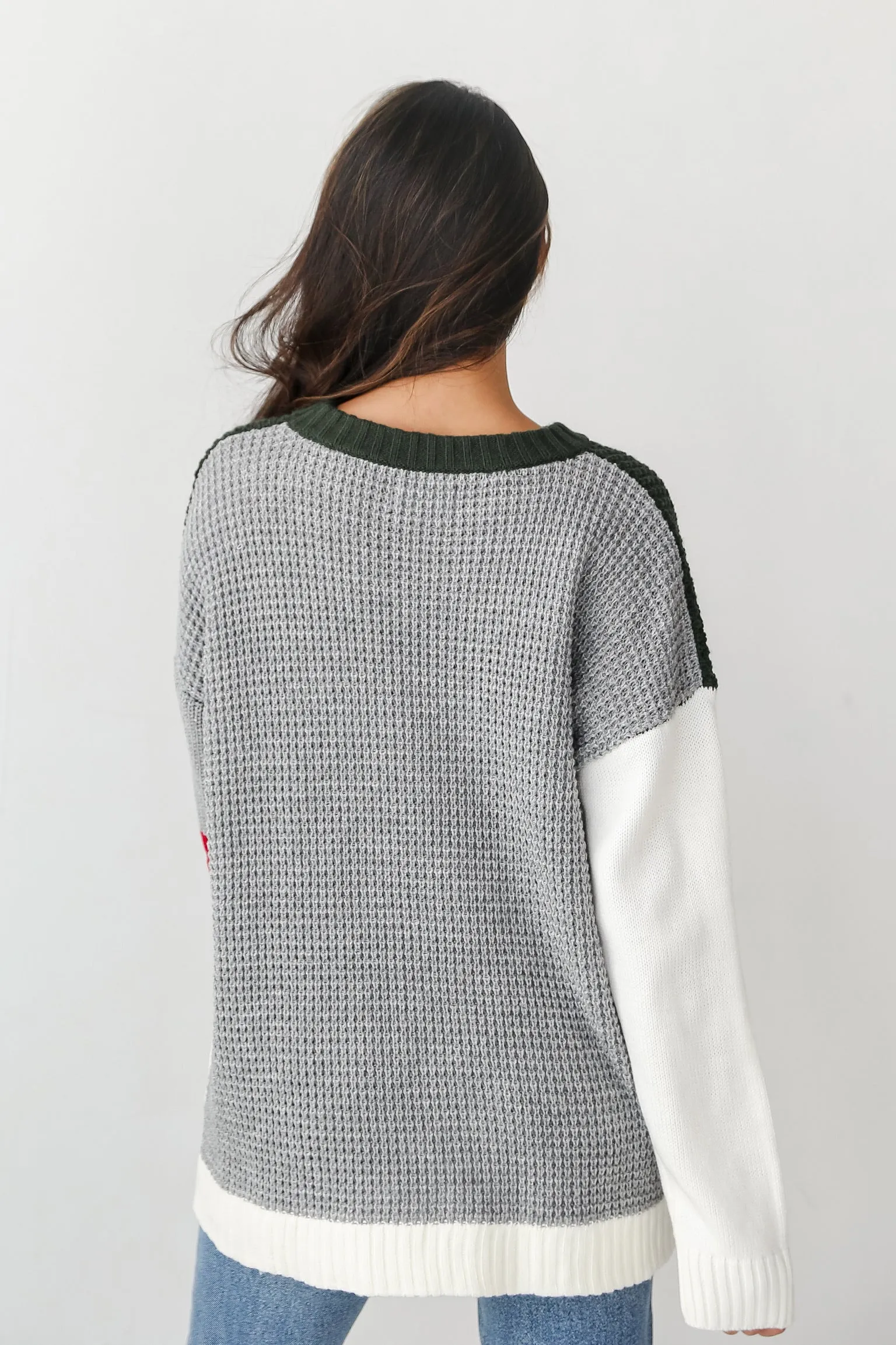 FINAL SALE - Welcoming Warmth Color Block Oversized Sweater