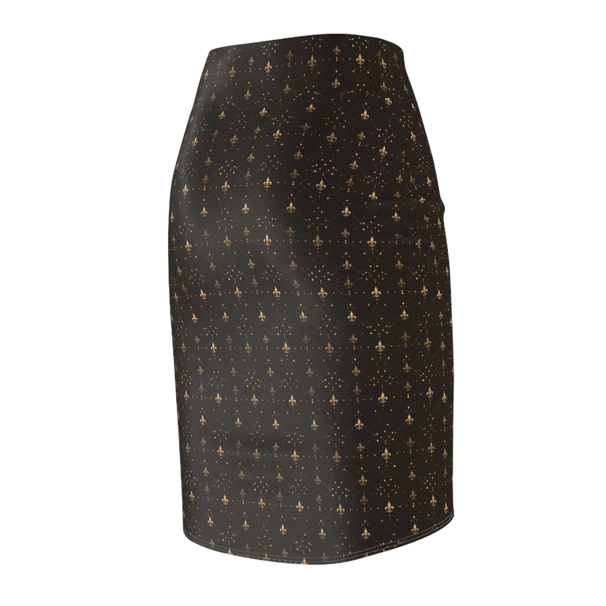 Fleur-de-Lis Pencil Skirt