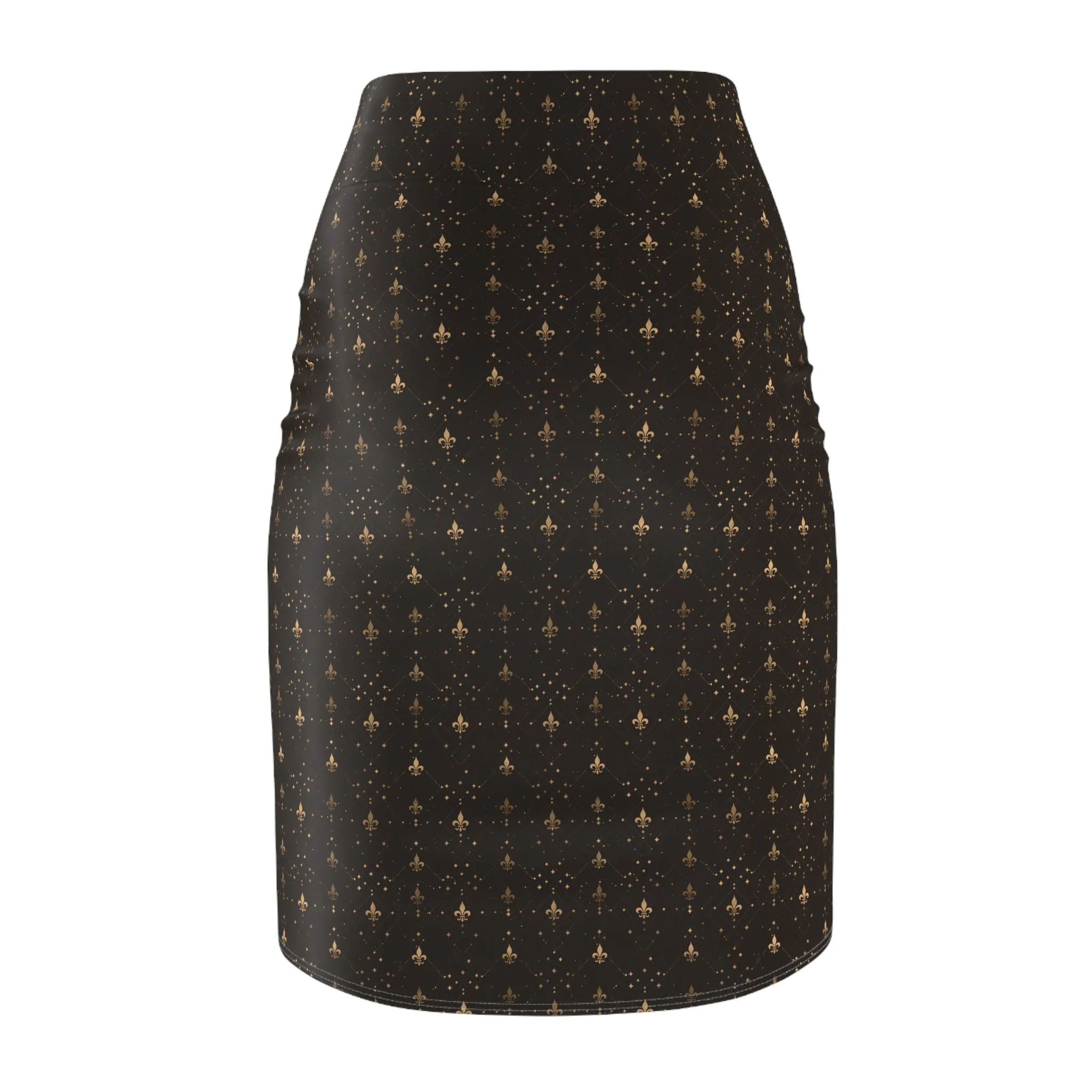 Fleur-de-Lis Pencil Skirt