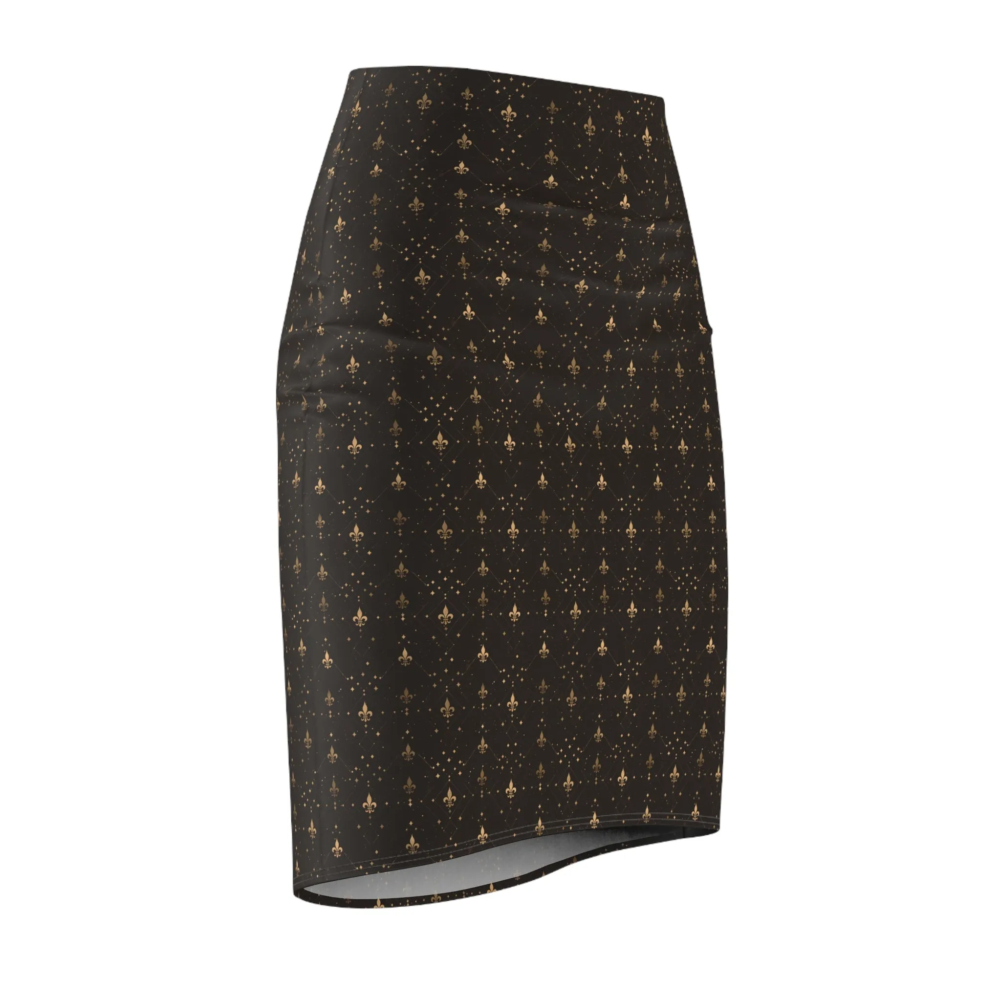 Fleur-de-Lis Pencil Skirt