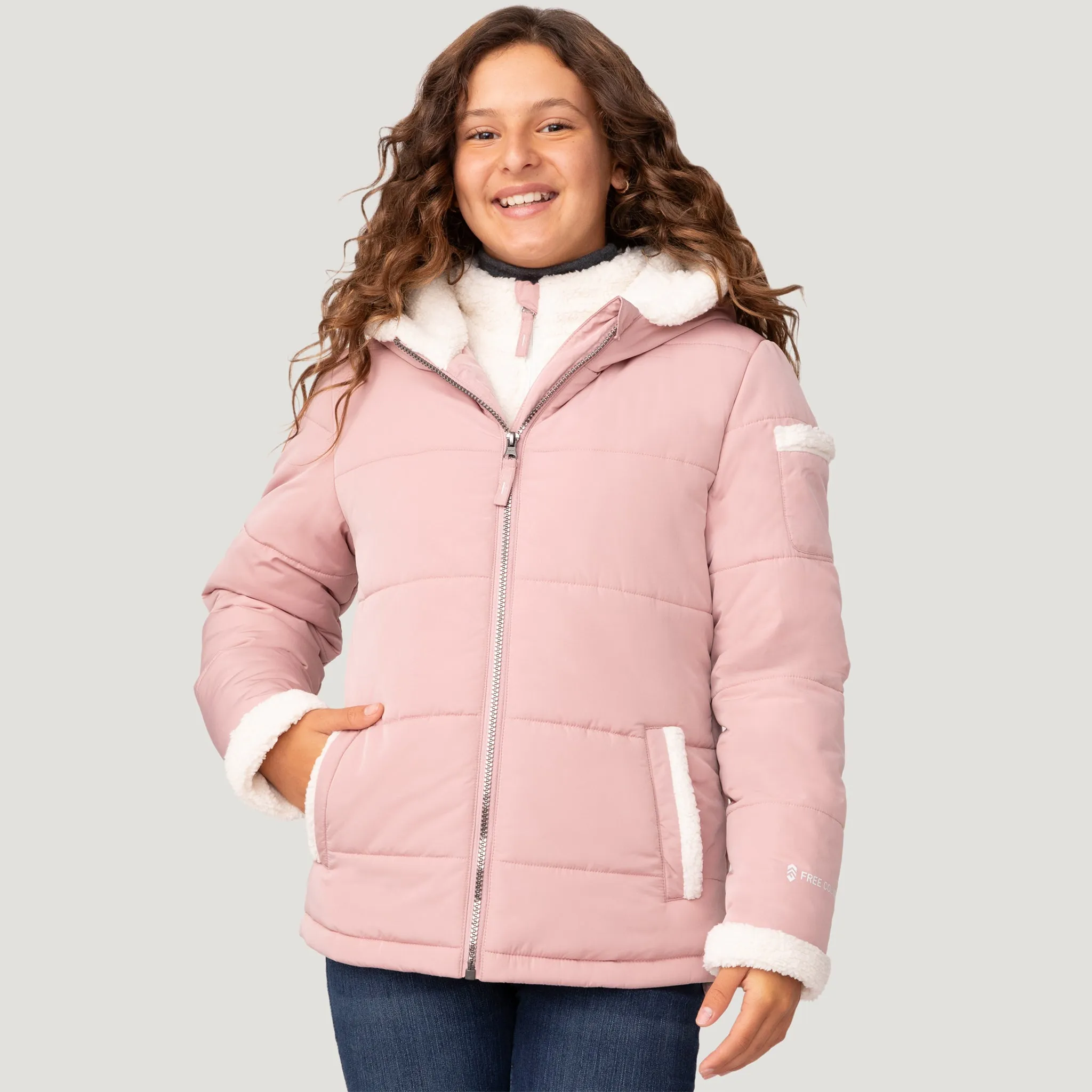 Girls' Stratus Lite Bib Puffer Jacket