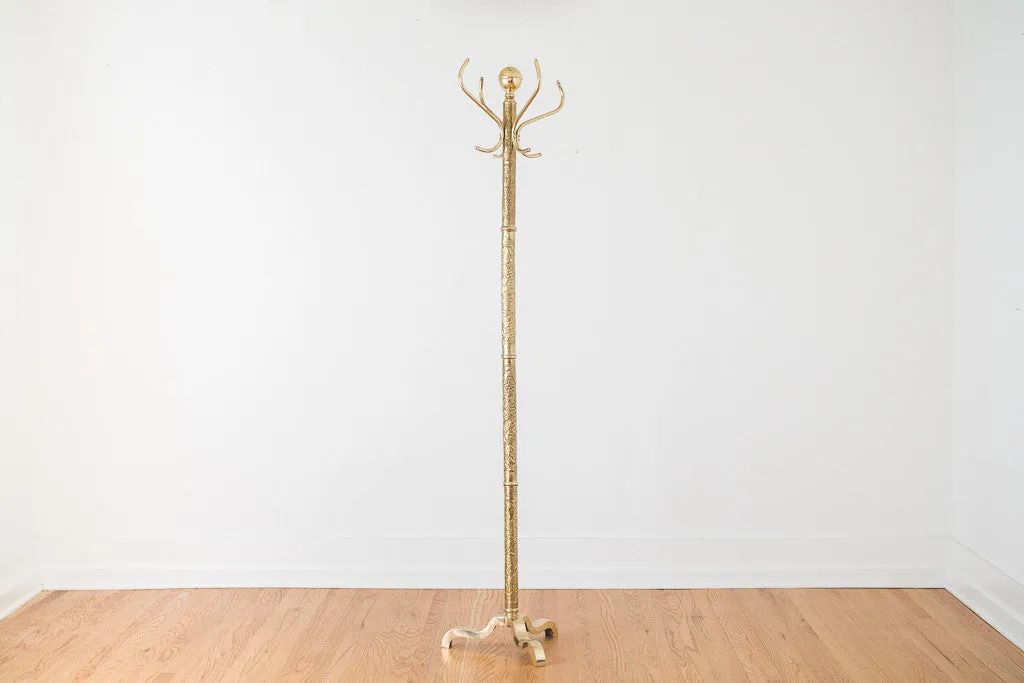 Gold Coat Rack