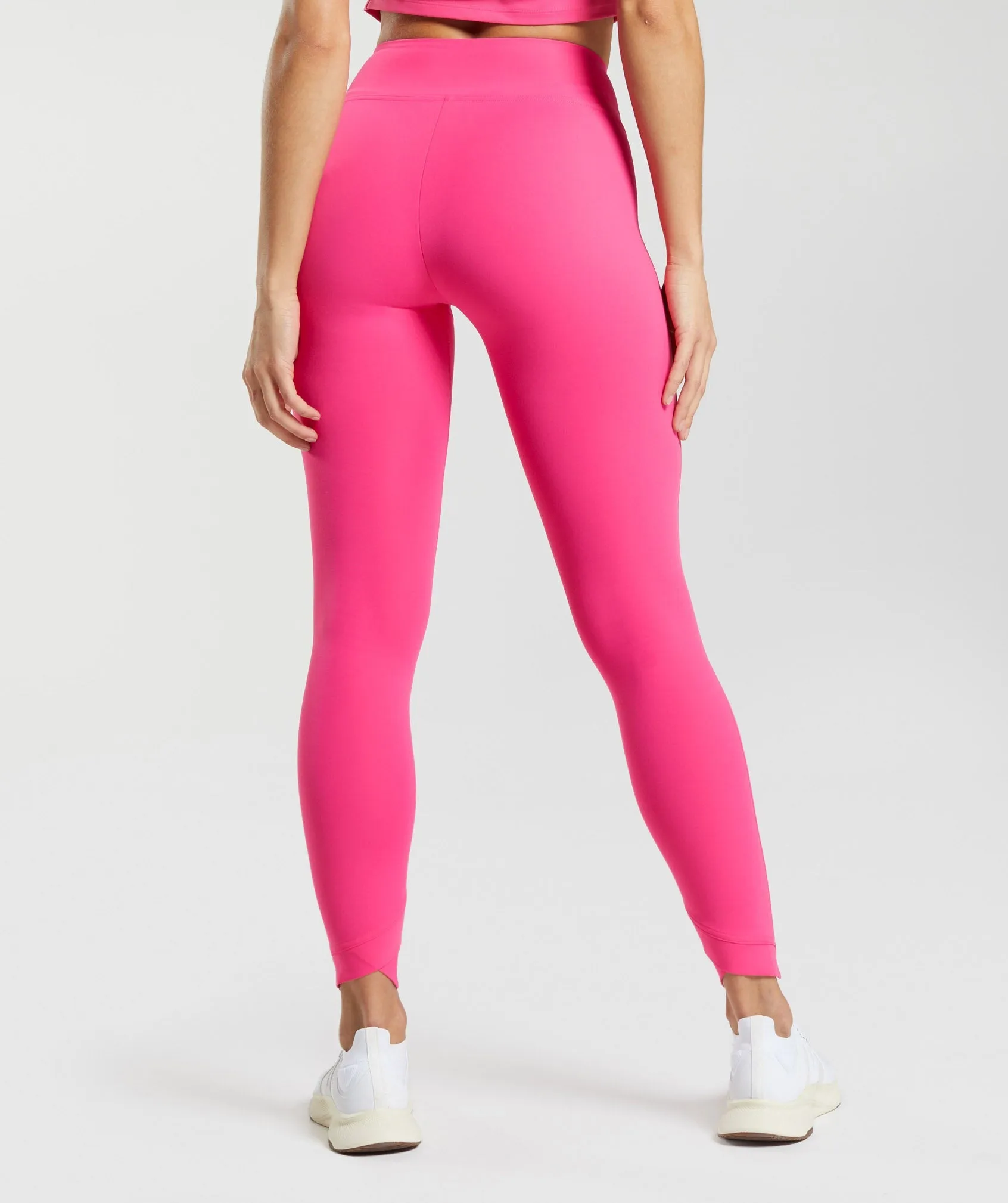 Gymshark Crossover Leggings - Bright Fuchsia