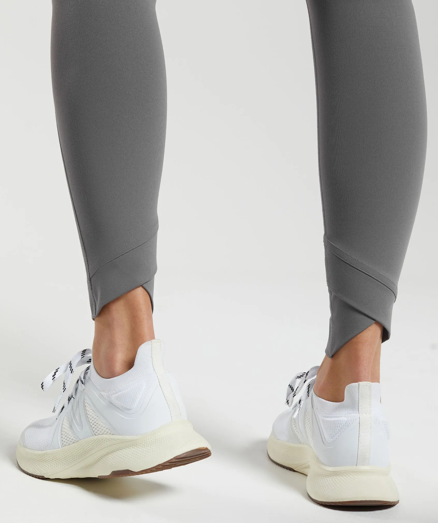 Gymshark Crossover Leggings - Brushed Grey