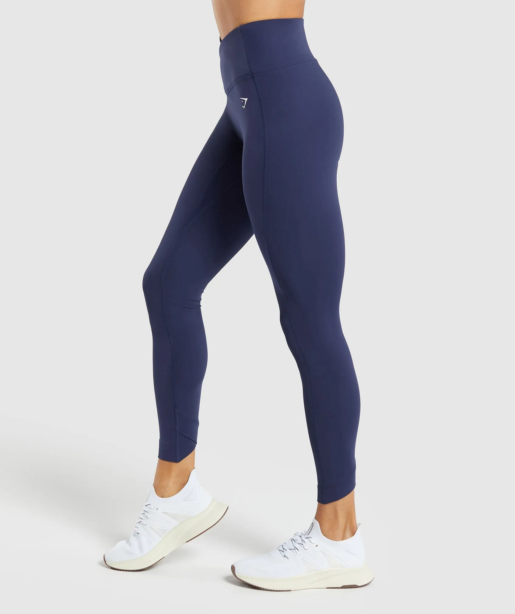 Gymshark Crossover Leggings - Deep Blue