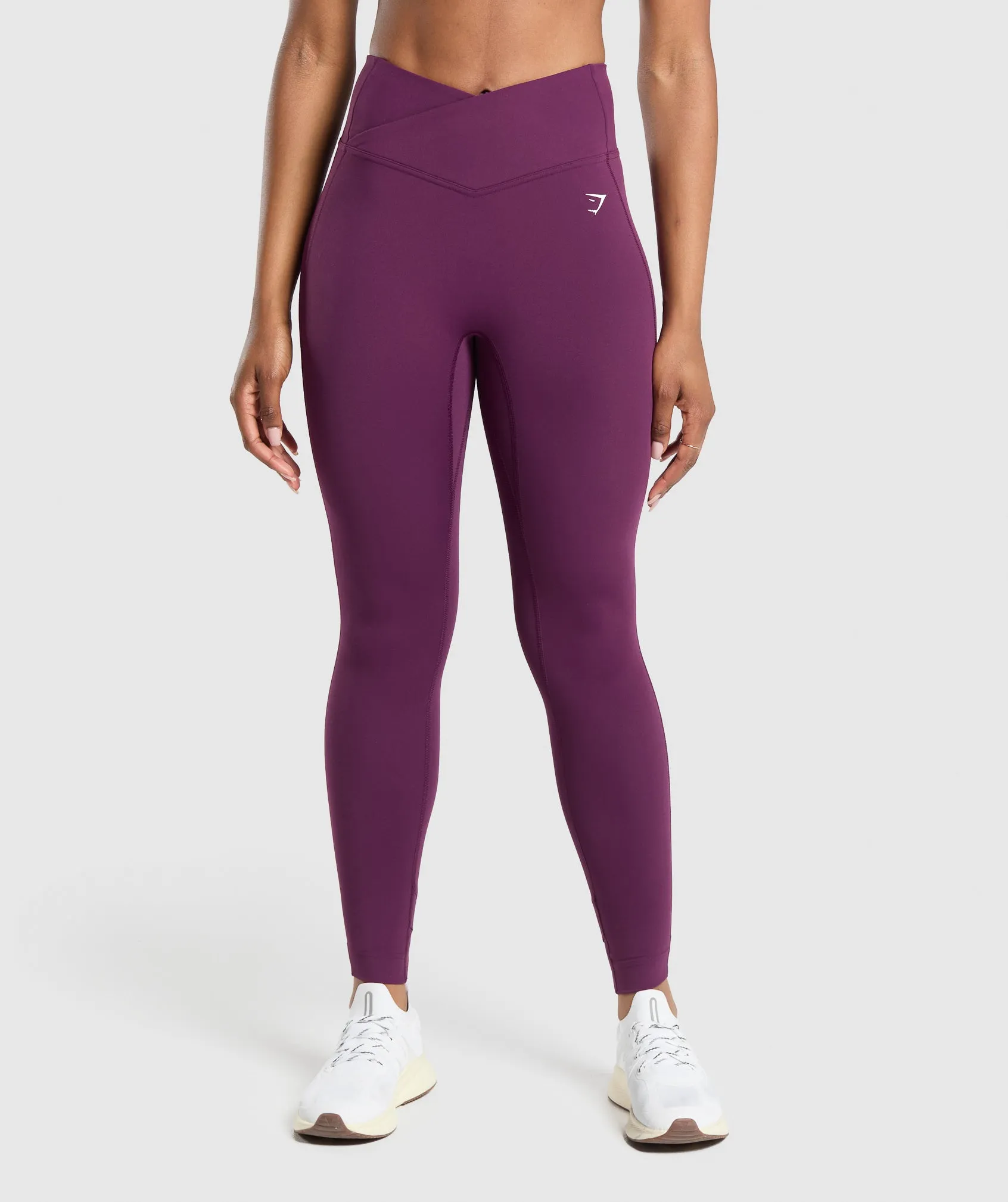 Gymshark Crossover Leggings - Magenta Purple