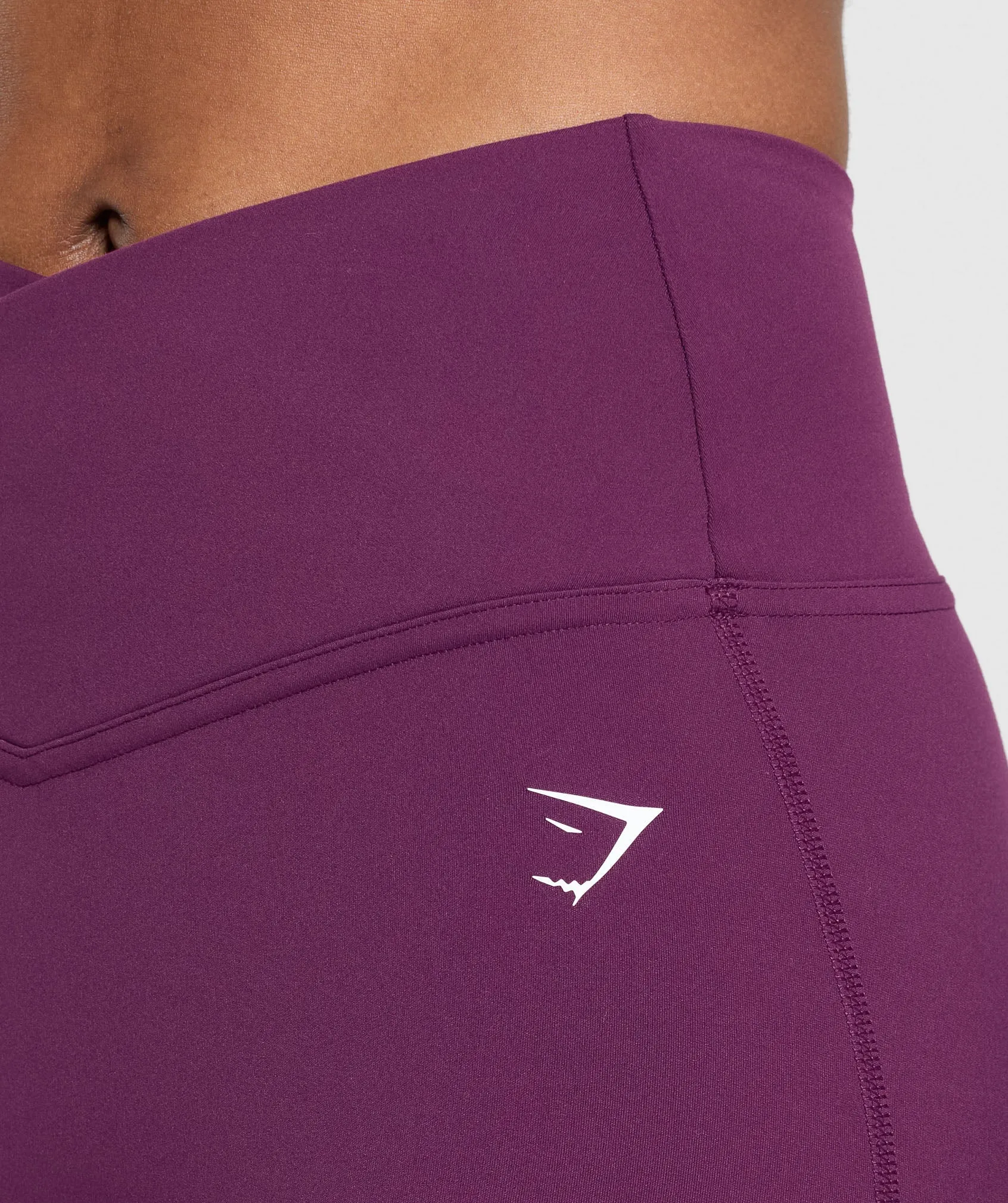 Gymshark Crossover Leggings - Magenta Purple