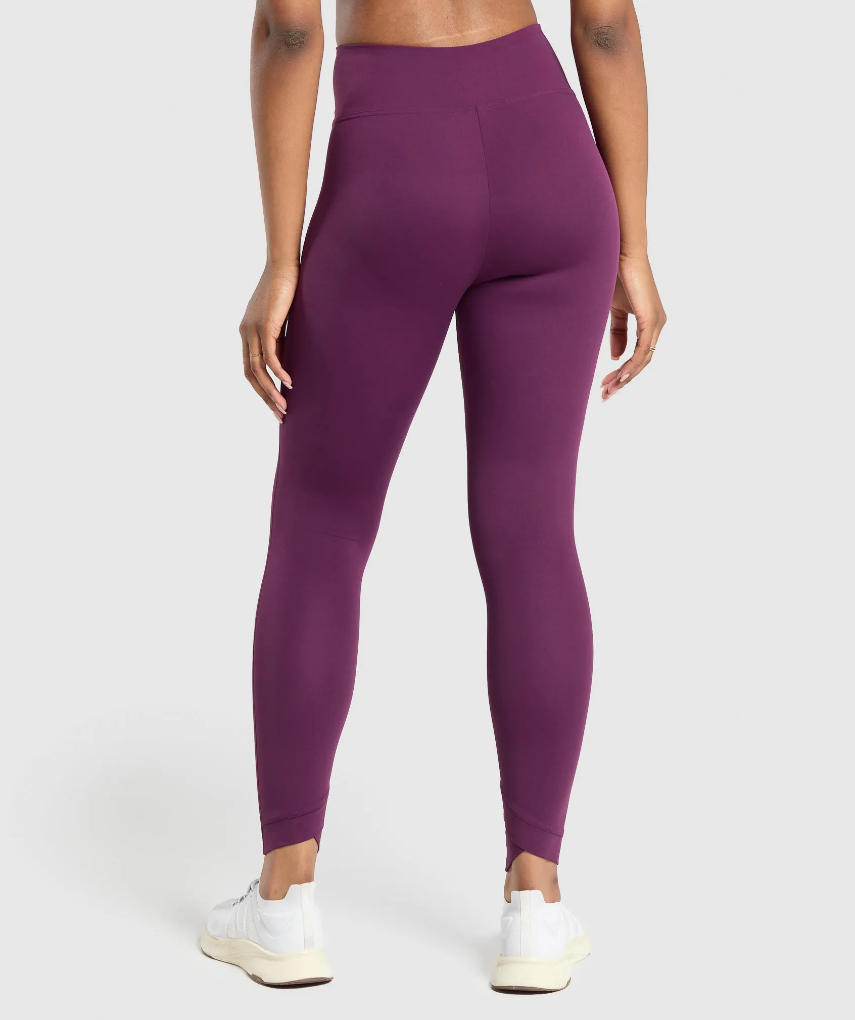 Gymshark Crossover Leggings - Magenta Purple