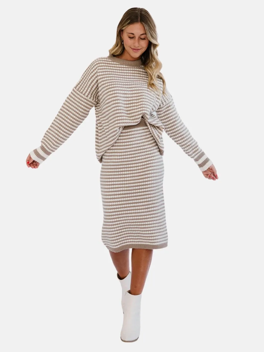 Harper Sweater Skirt Set