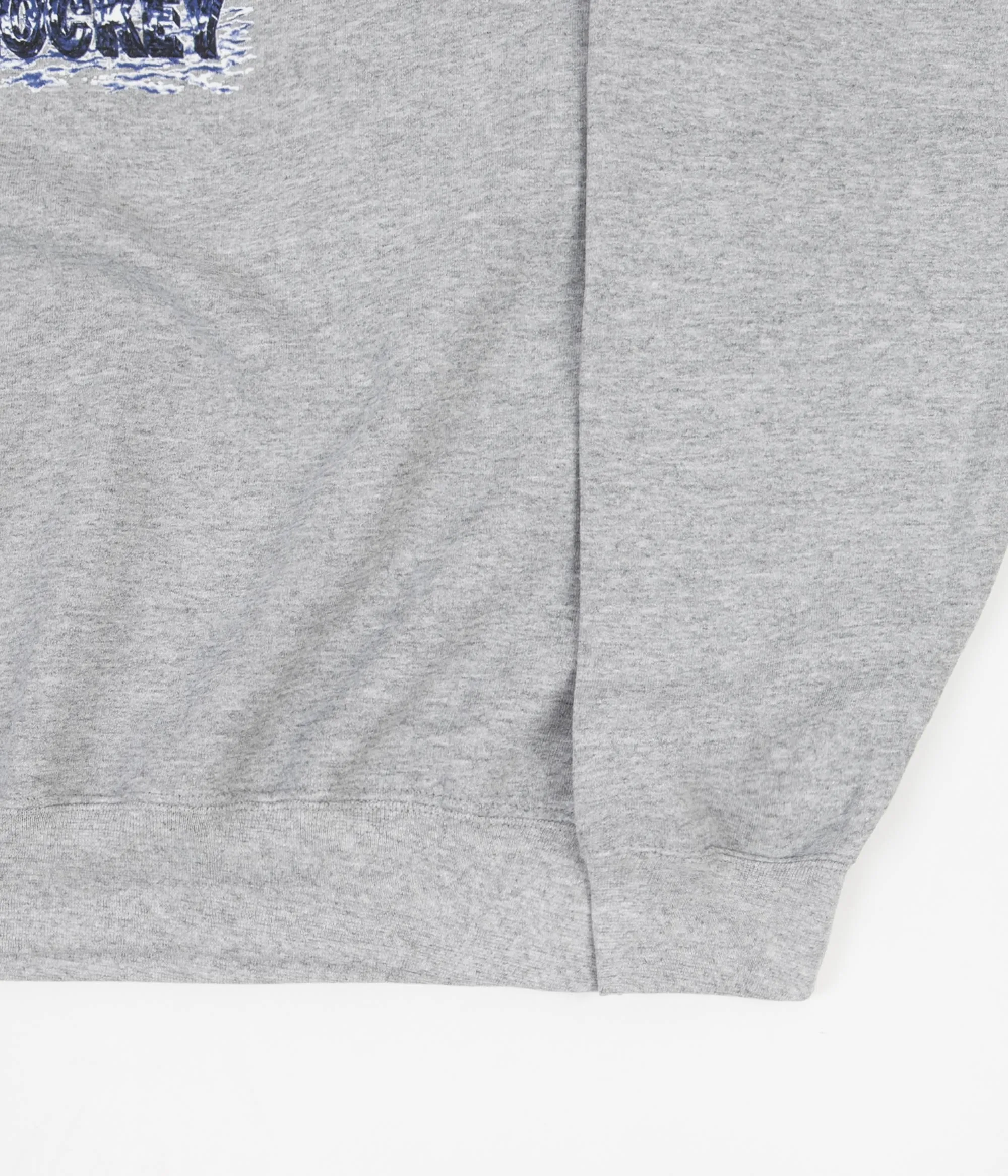 Hockey Liquid Metal Crewneck Sweatshirt - Grey Heather