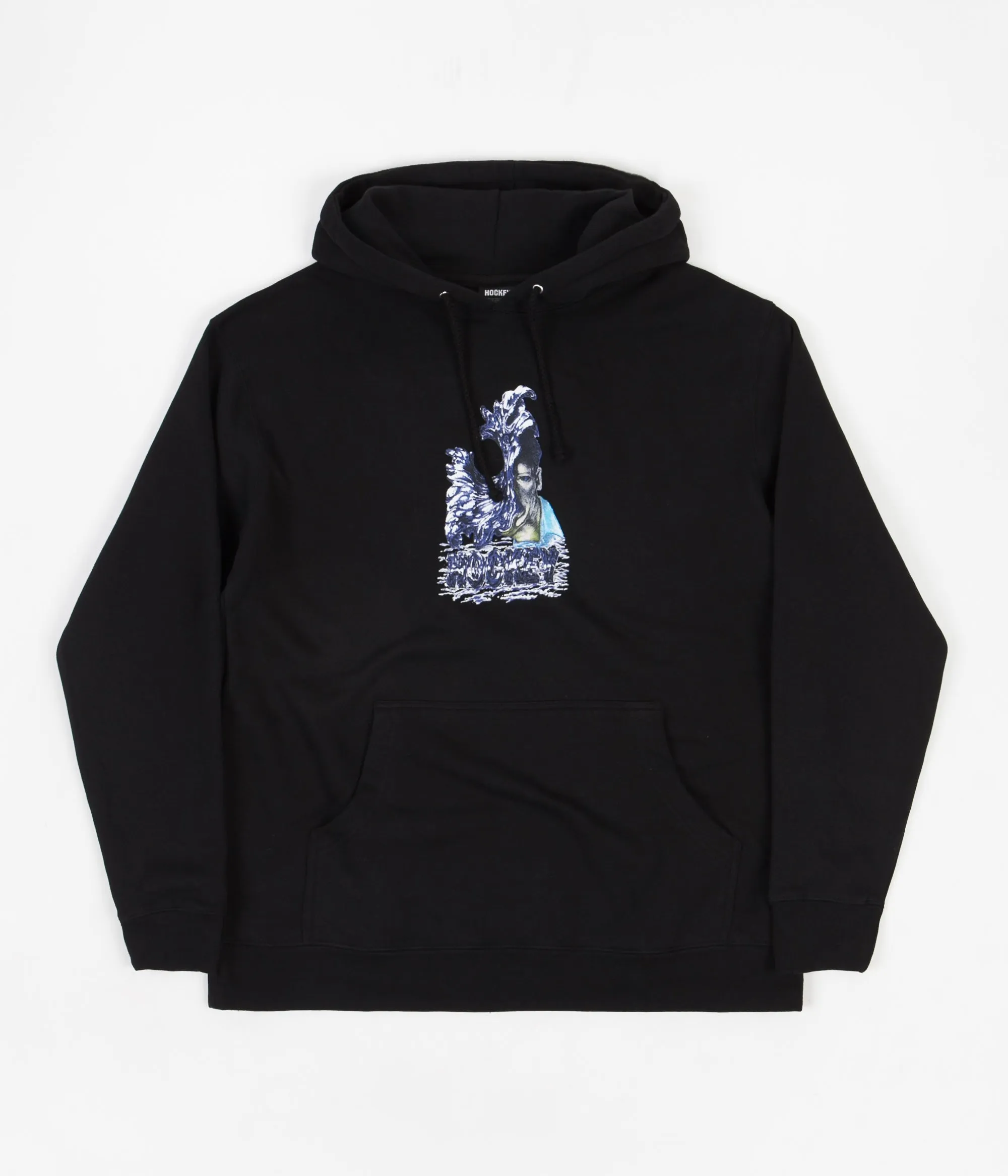 Hockey Liquid Metal Hoodie - Black