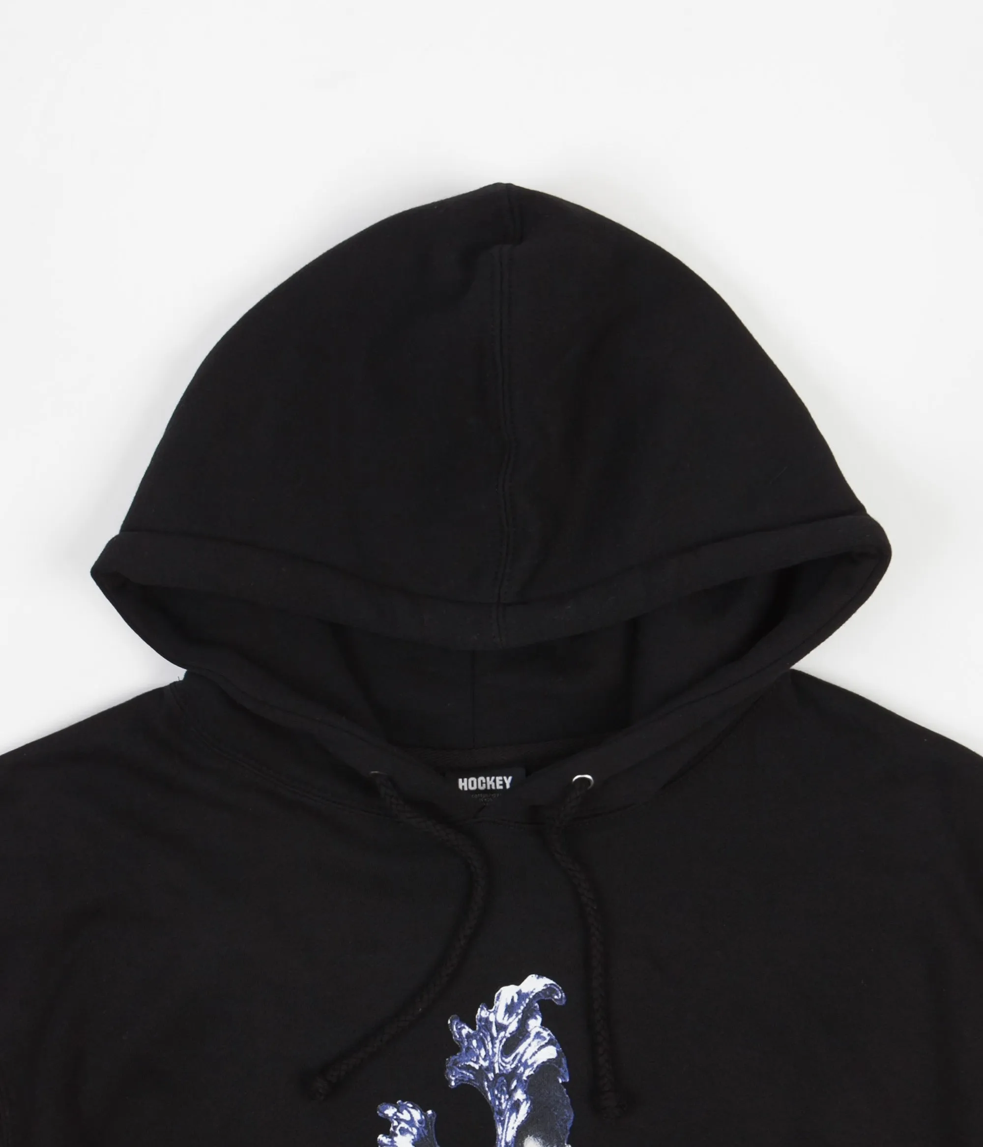 Hockey Liquid Metal Hoodie - Black